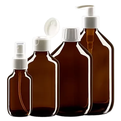 Flaconi medici conformi alle norme europee