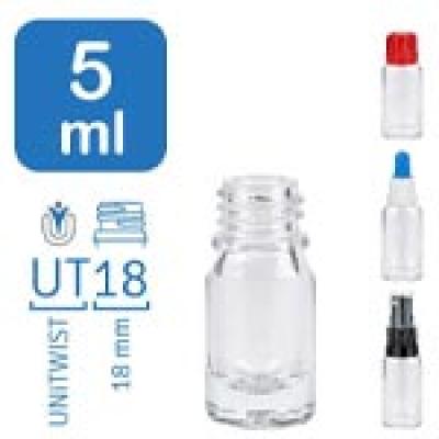 Flaconi da farmacia ClearLine 5 ml UT18